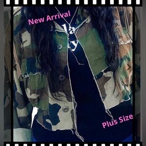 Camouflage Jacket with Tail ❌SOLD❌